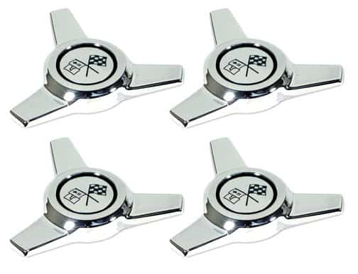 C2 1964 Corvette Hubcap Spinner Assembly Set - SouthernCarParts.com