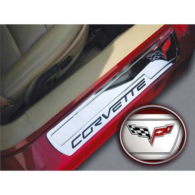 C6 corvette deals door sill plates