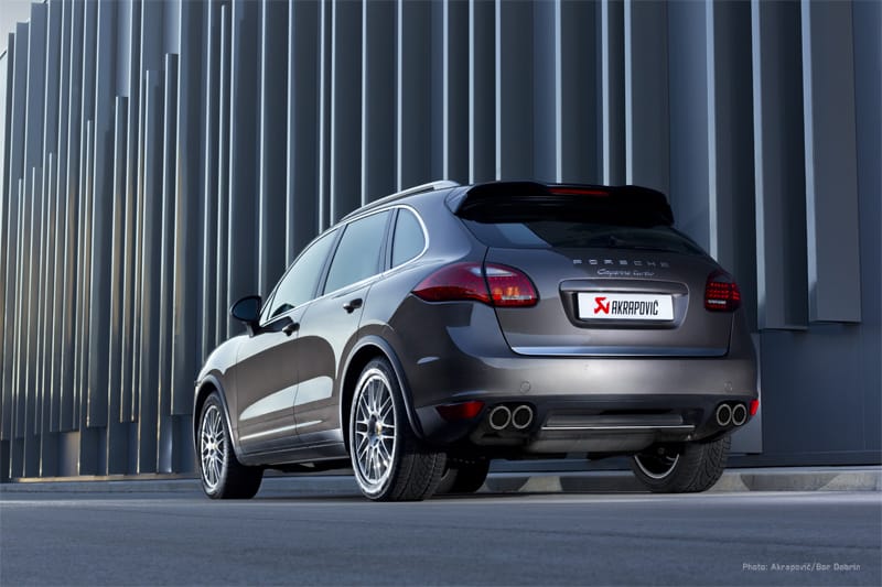 Porsche Cayenne Akrapovic ExhaustCayenne Turbo Evolution Exhaust