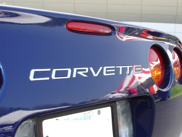 c5 chrome corvette lettering kit rear c4 also available