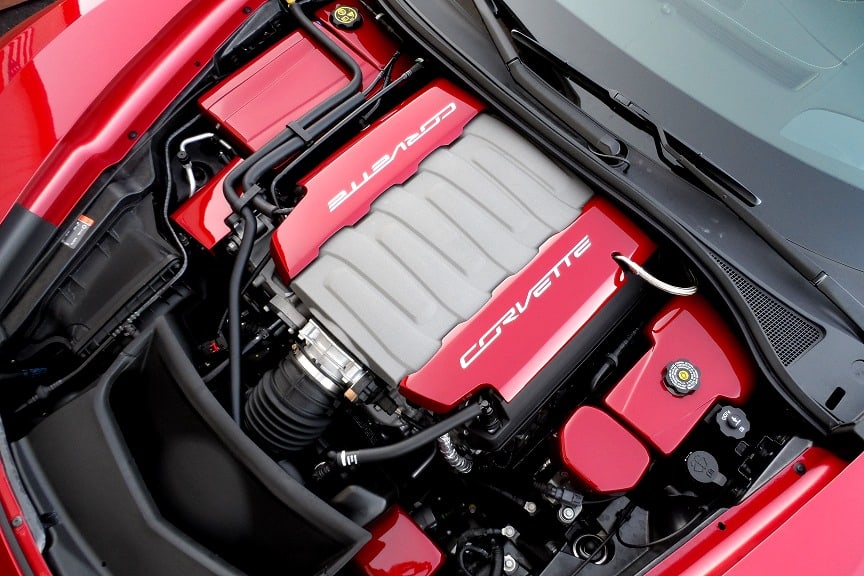 corvette c7 engine cover