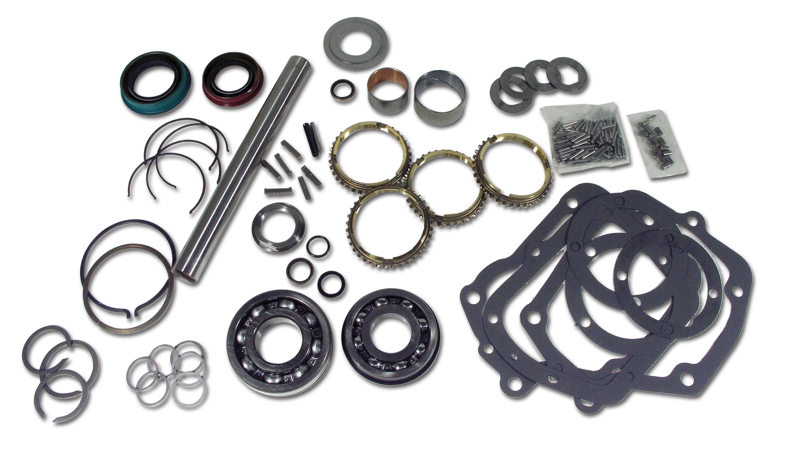 42986 Power Steering Rebuild Kit w/ New Control Valve & Cylinder Big
