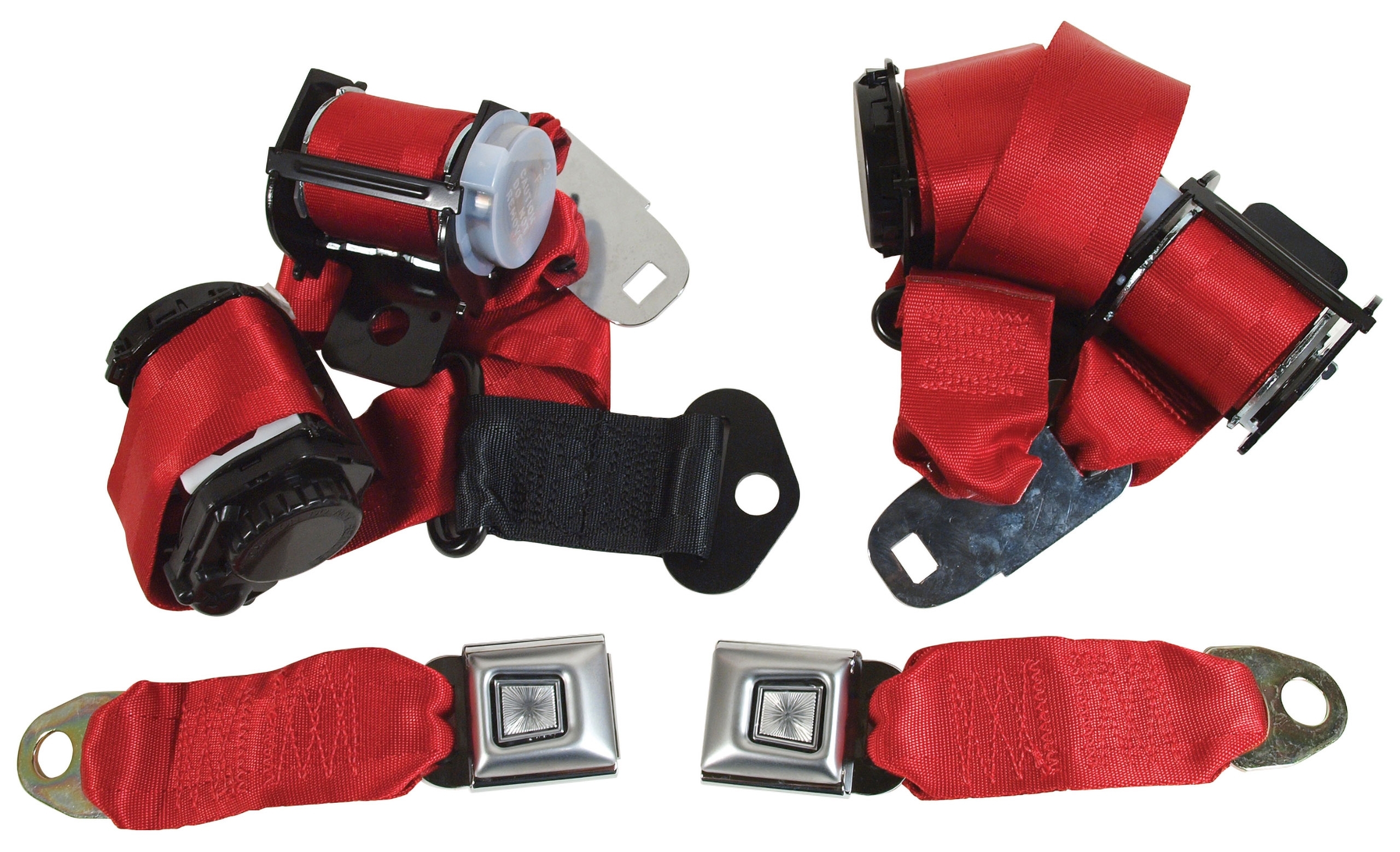 red-lap-shoulder-coupe-seat-belts-dual-retractor-for-1974-1977