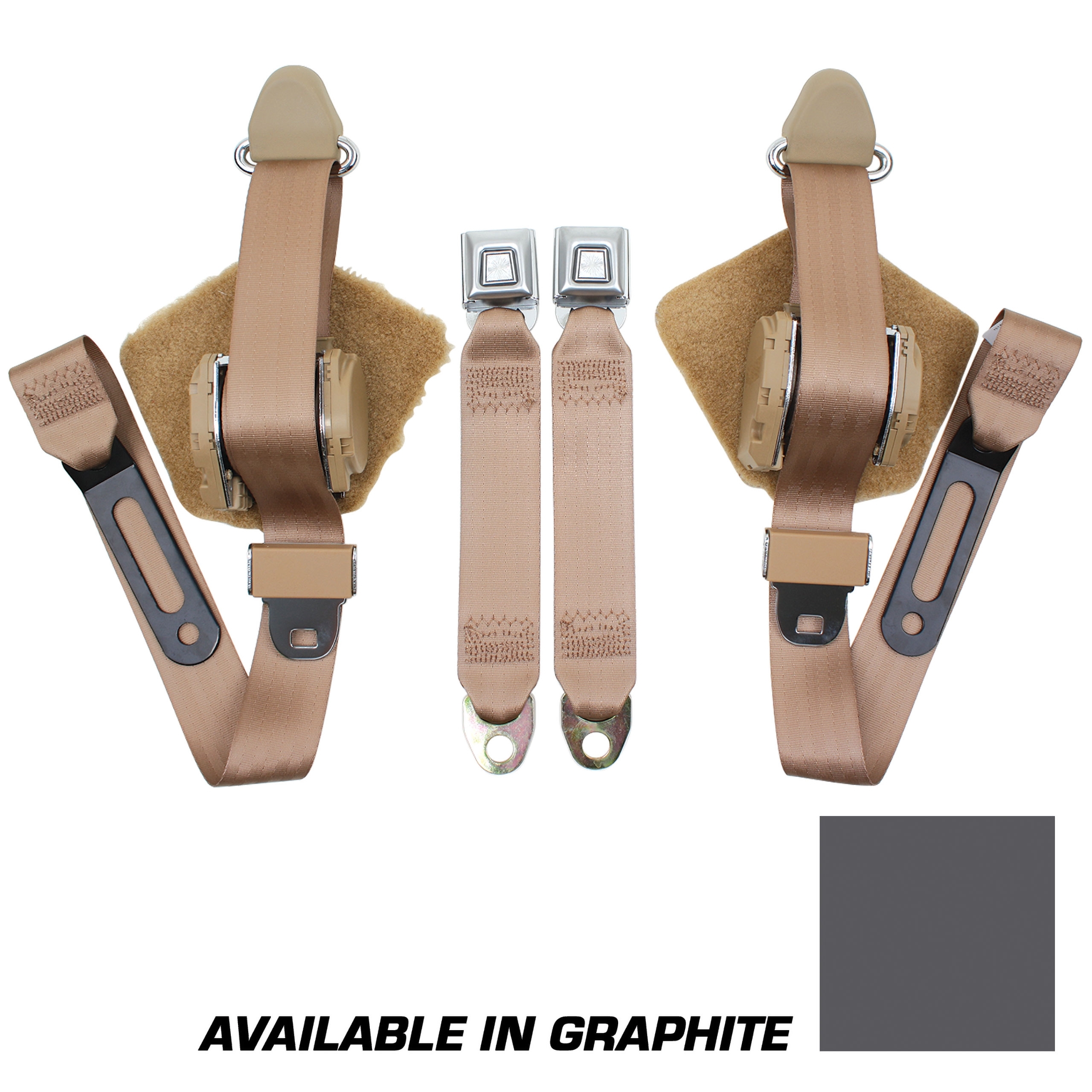 graphite-lap-shoulder-seat-belts-single-retractor-for-1984-1987