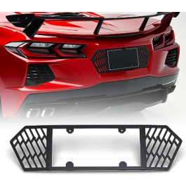 2020 2023 Corvette C8 Aluminum License Plate Frame