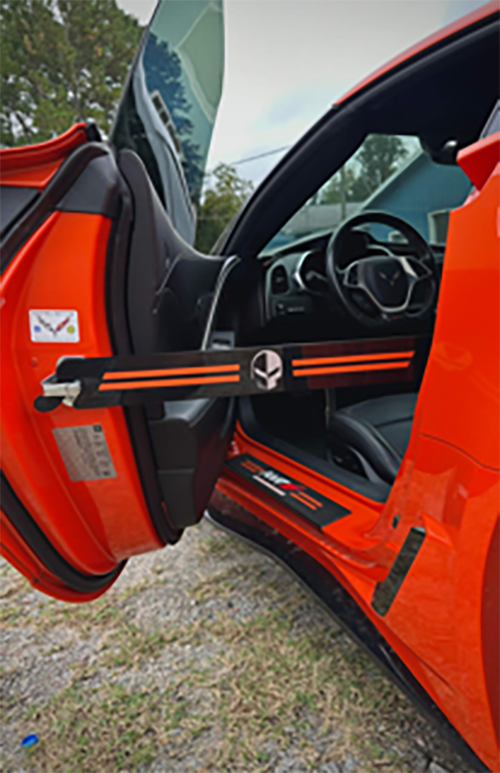 2014-2023 Corvette C7/C8 AMT Custom Designs Aluminum Door Props