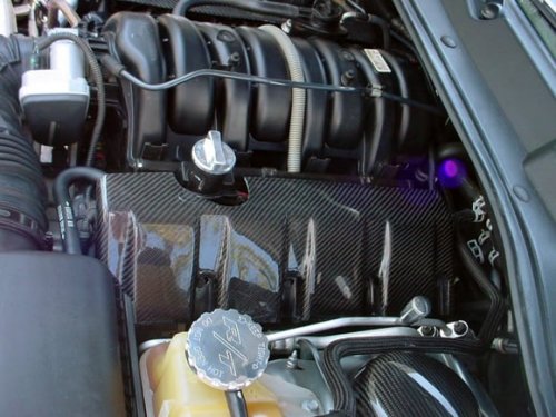 Challenger Carbon Fuel Rail Covers Southerncarparts Com