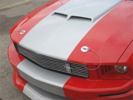 2005-2017 Ford Mustang Hood Pin Appearance Package by CDC