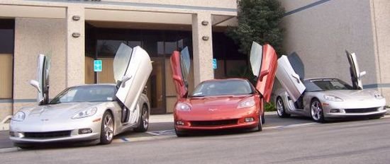 C6 Corvette Lambo Doors Kit Southerncarparts Com