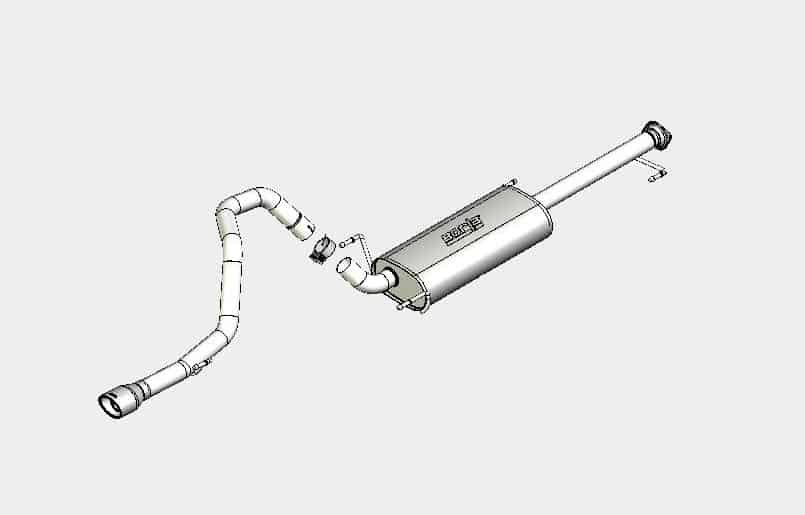 4runner Exhaust Borla Exhaust Borla 140379 Toyota 4runner Borla