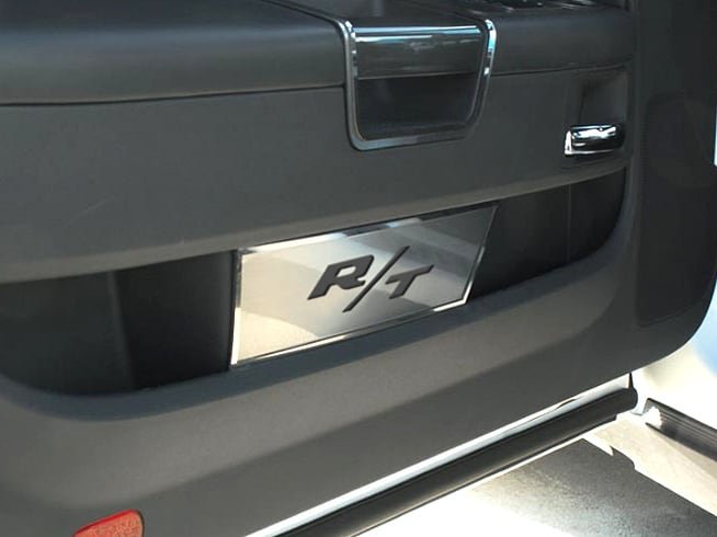 2008 2014 Dodge Challenger Door Badge Plates R T Logo