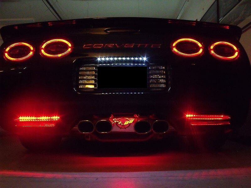 C5 Corvette LED Rear Bumper Fascia Kit