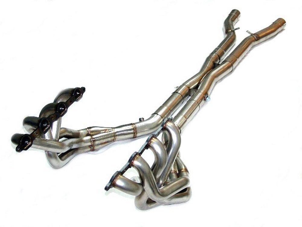 2005-2013 C6ZR1 LG Motorsports Super Pro Long Tube Headers and X Pipe 