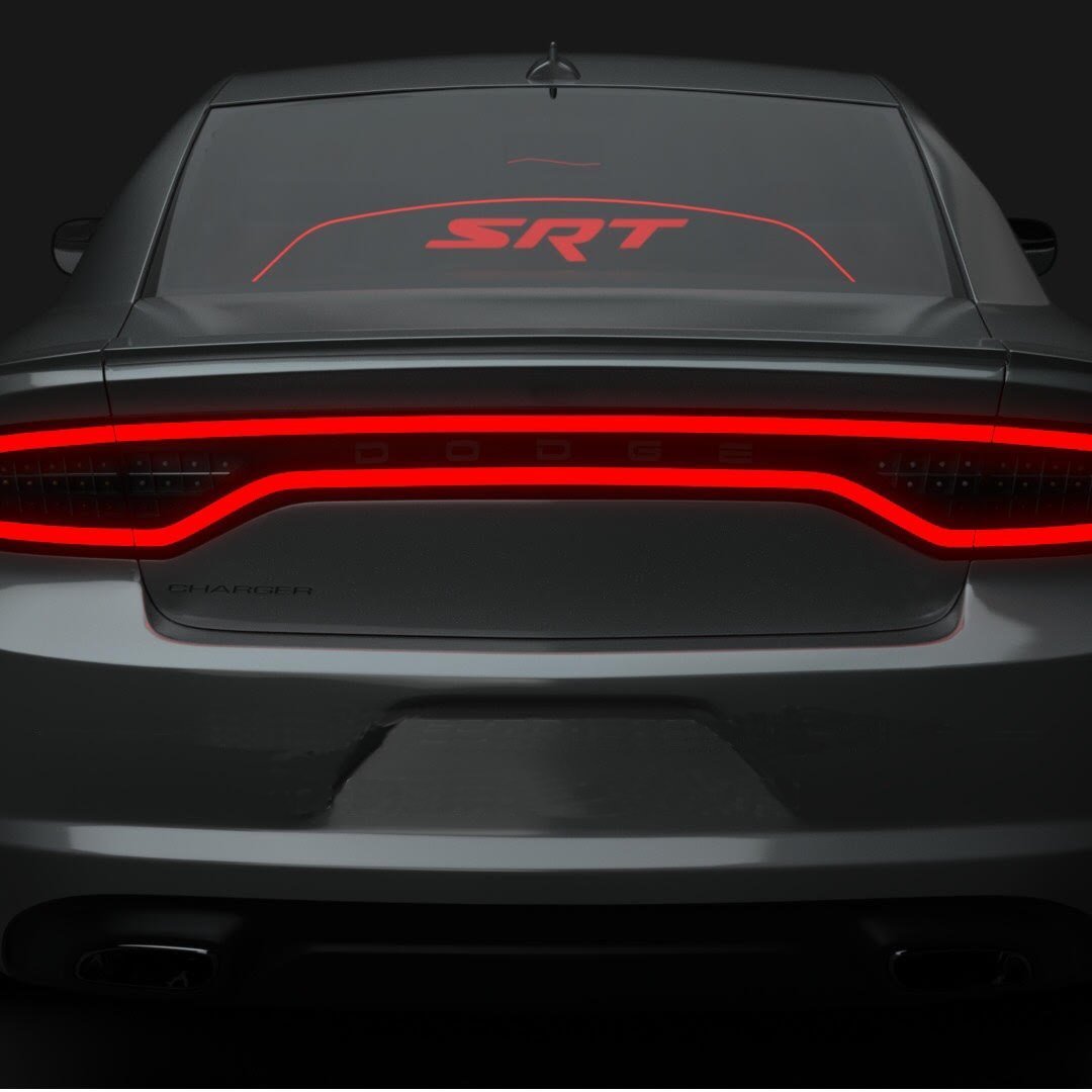 2006 2019 Charger Windrestrictor Glow Plate