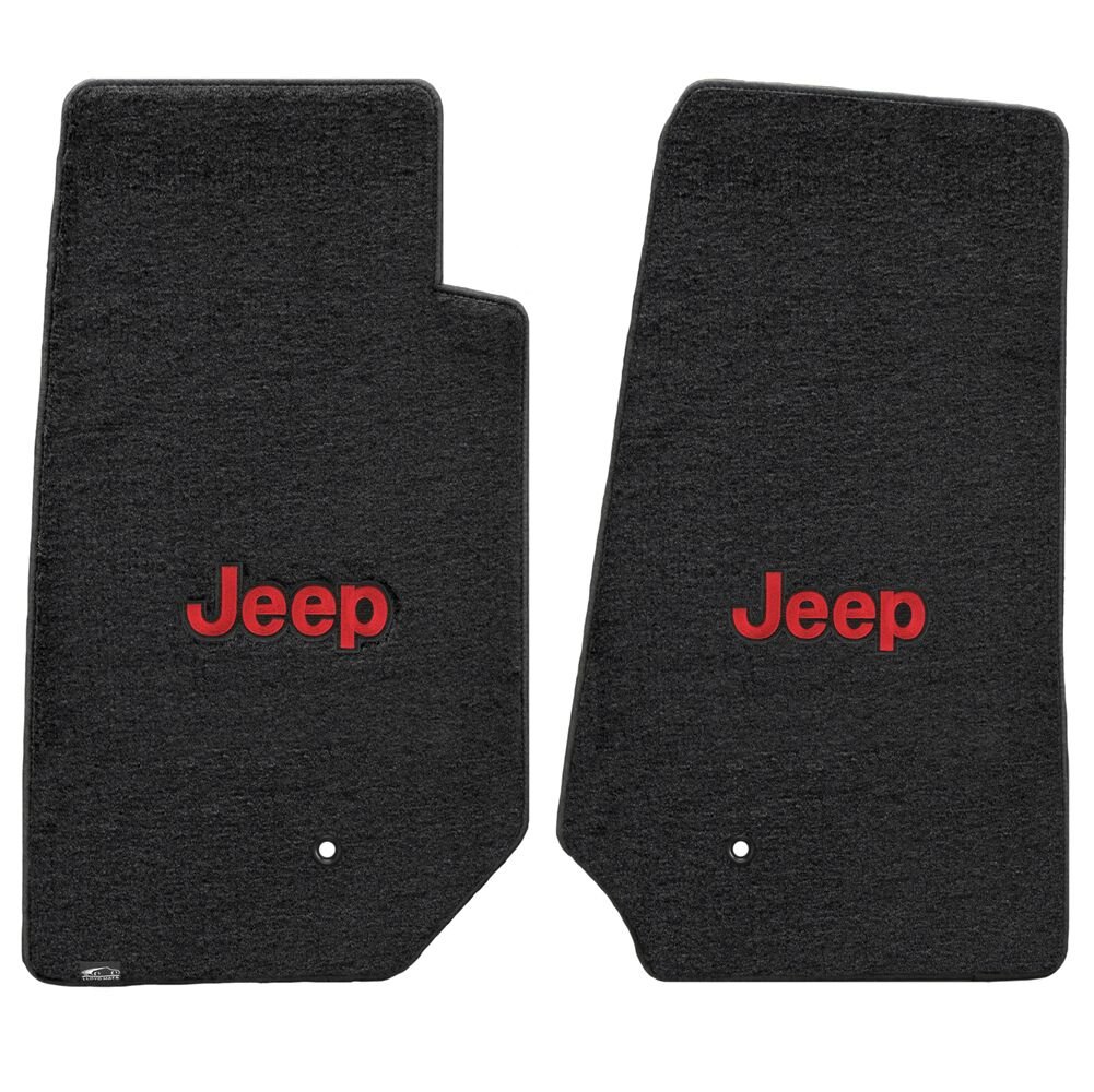 Red jeep outlet floor mats