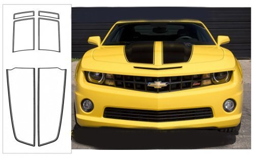 2010-2013 Camaro Dual Rally Over Car Stencil Kit Coupe ...