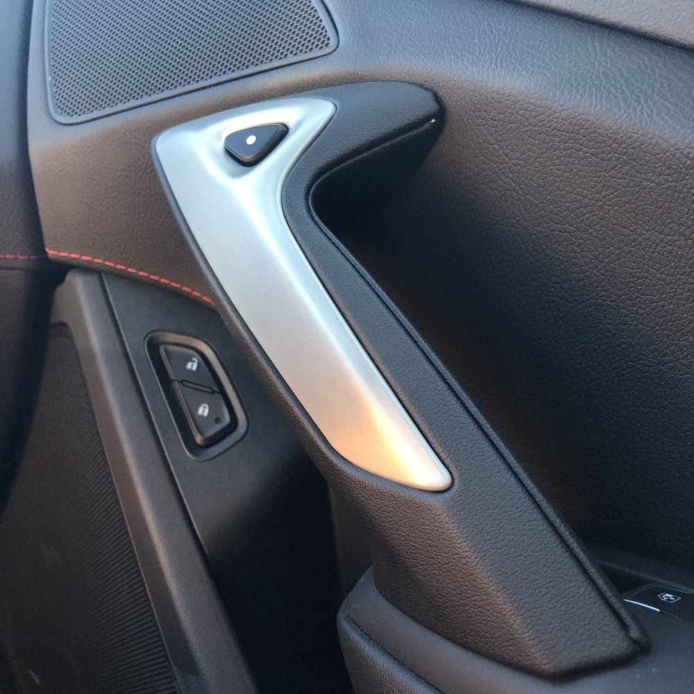 2014-2019 C7 Corvette Carbon Fiber Door Open Release Button Overlays ...
