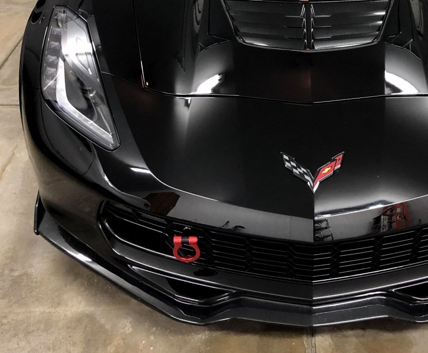 2014-2019 C7 Corvette Lightweight Front Tow Hook-SouthernCarParts.com