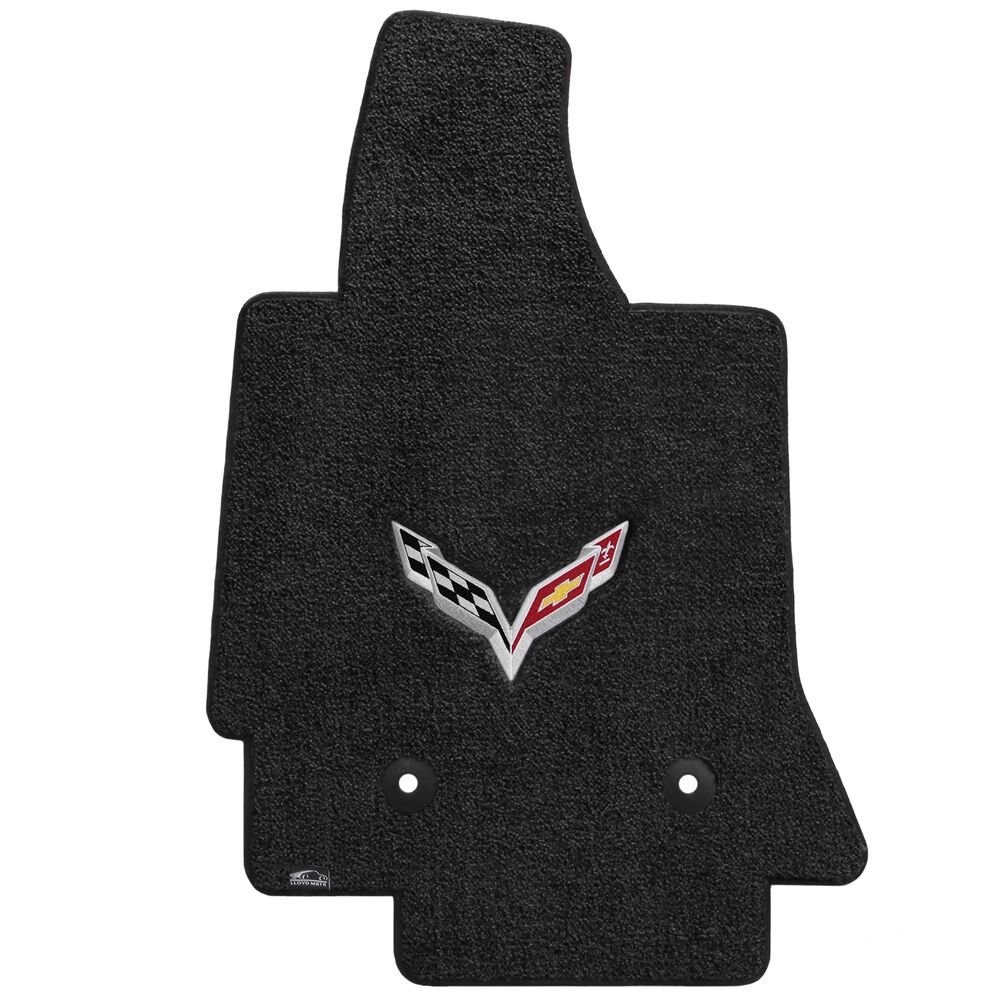 20142019 Corvette Lloyd Mats Front Floor Mats C7 Logo