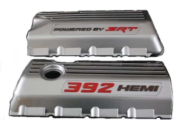 Challenger Scat Pack Srt Painted Engine Fuel Rail Covers