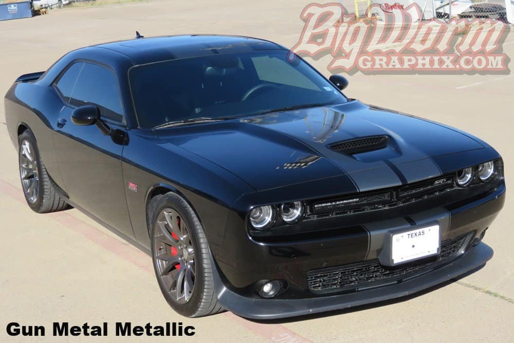2015 2018 Challenger Srt Style Twin Full Length Stripes