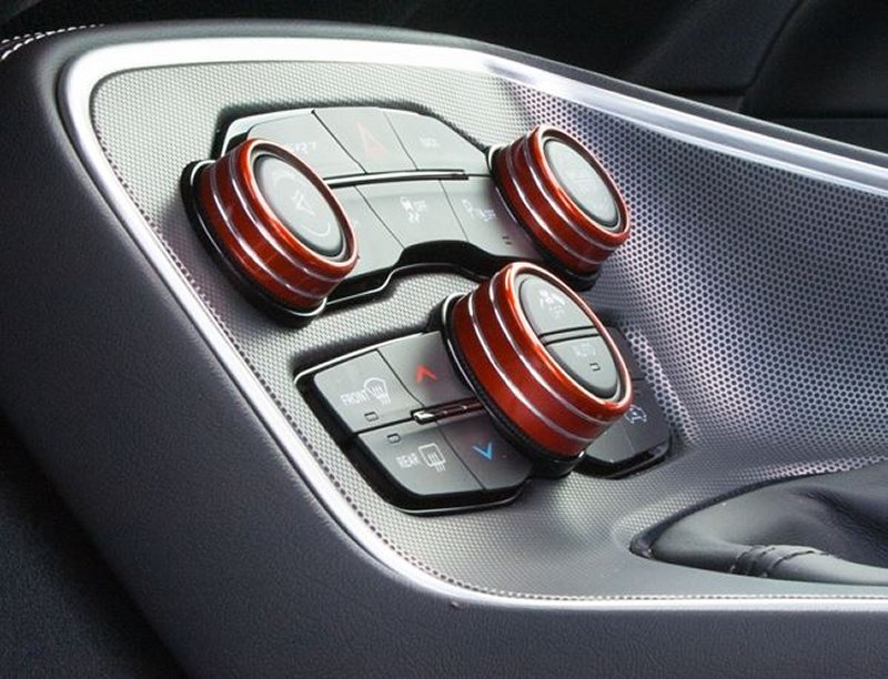2015 2019 Dodge Challenger Billet Interior Knob Kit Knob