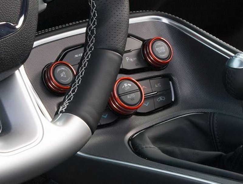 2015 2019 Dodge Challenger Billet Interior Knob Kit Knob Covers