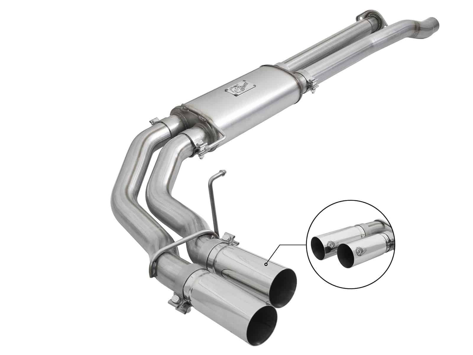 2017 Ford Raptor Power Rebel Series 3in 409 Ss Cat Back Exhaust