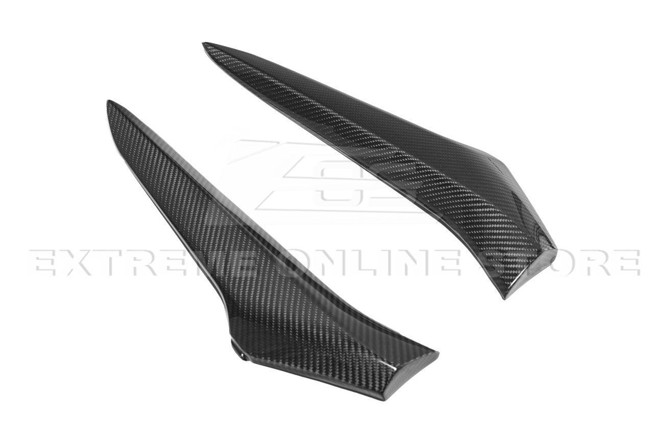 20232024 C8 Corvette Z06 Carbon Fiber Door Scoops