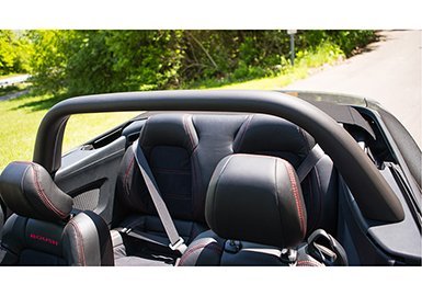 2017 2016 Mustang Roush Convertible Styling Bar Charcoal 421911 2017 Ford Mustang Roush Convertible Style Bar
