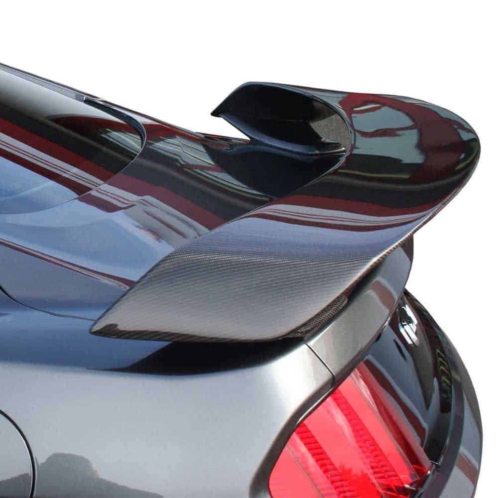 2015-2017 Mustang GT 350 R Style Carbon Fiber Rear Spoiler 