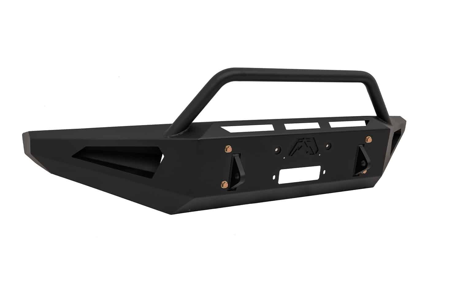 Fab Fours Fs17 Rs4162 1 Red Steel Front Bumper Fab Fours Fs17 Rs4162 1 Red Steel Front Bumper