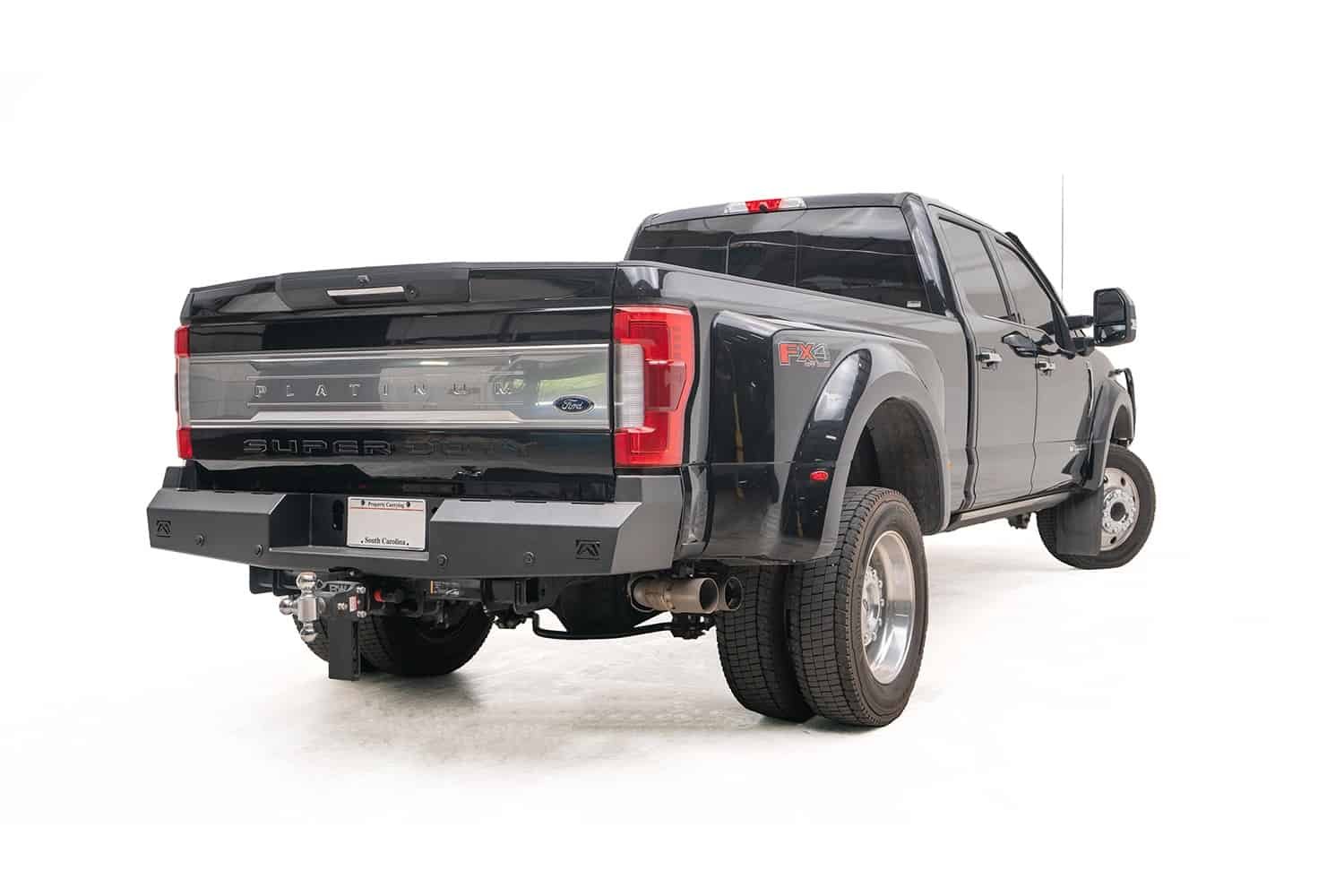 Fab Fours Fs17 Rt4150 1 Red Steel Rear Bumper Fab Fours Fs17 Rt4150 1 Red Steel Rear Bumper