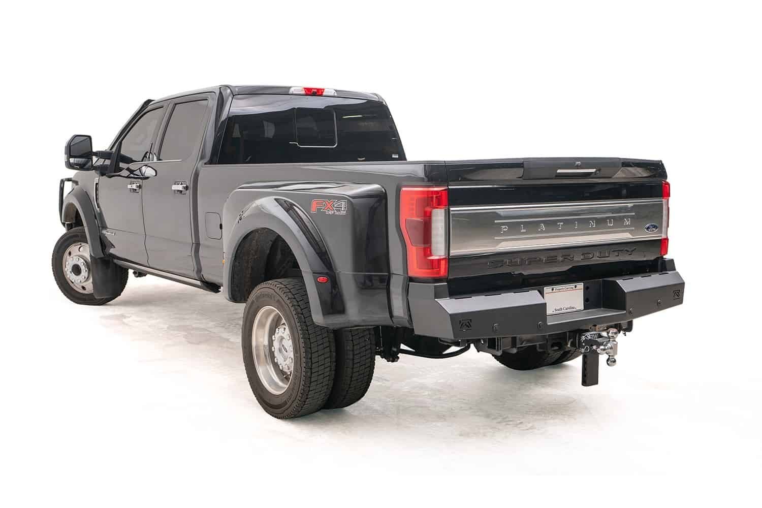Fab Fours Fs17 Rt4150 1 Red Steel Rear Bumper Fab Fours Fs17 Rt4150 1 Red Steel Rear Bumper
