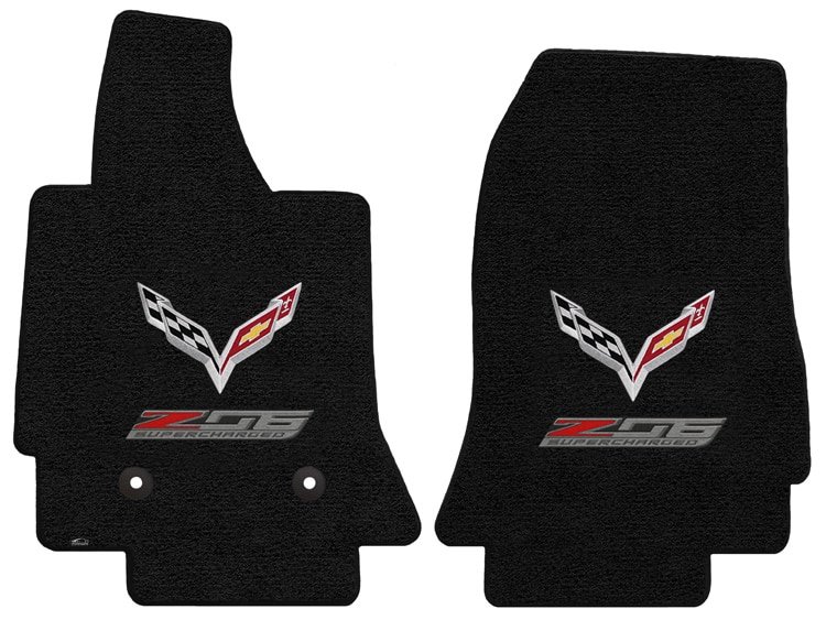 C7 Corvette Z06 Lloyd Front Embroidered Floor Mats C7 Corvette Z06 Lloyd Front Embroidered Floor Mats Southerncarparts