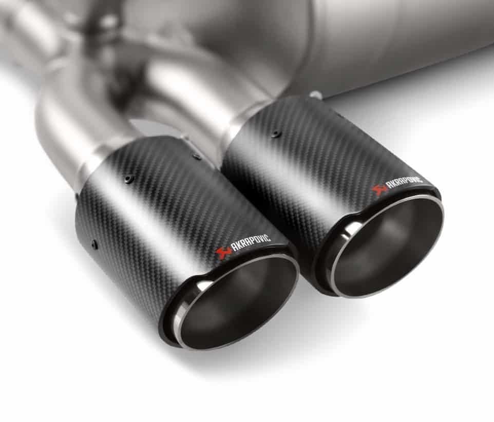 20142017 BMW M3 F80 Akrapovic TPCT/26 Carbon Fiber Exhaust Tips