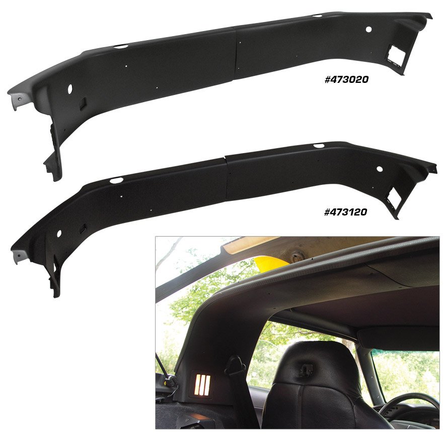 C4 1984 1990 Corvette Coupe Rear Roof Panels Pair Southerncarparts Com