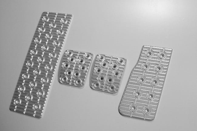 C5 Corvette Billet Aluminum Racing Pedal Set