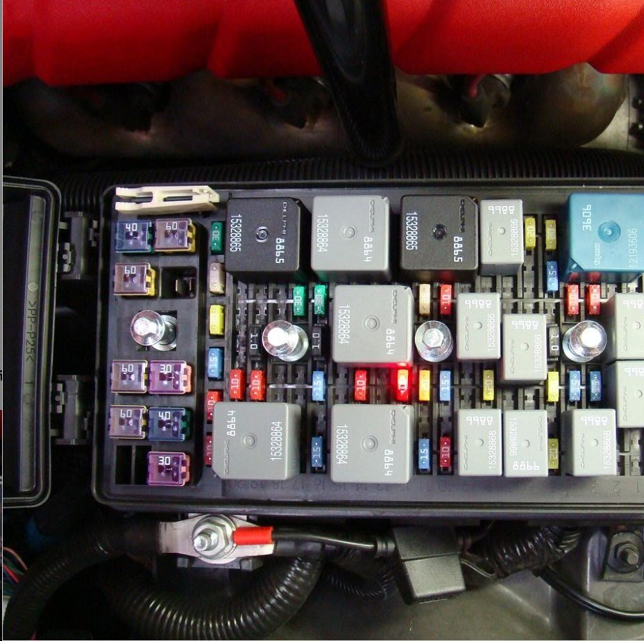 C6 Corvette Skip Shift Bypass Fuse - SouthernCarParts.com 1968 corvette fuse box 