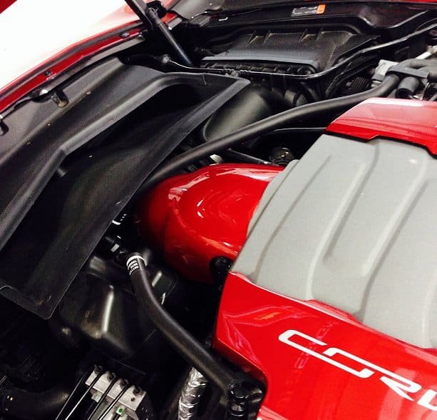 c7 corvette engine cover