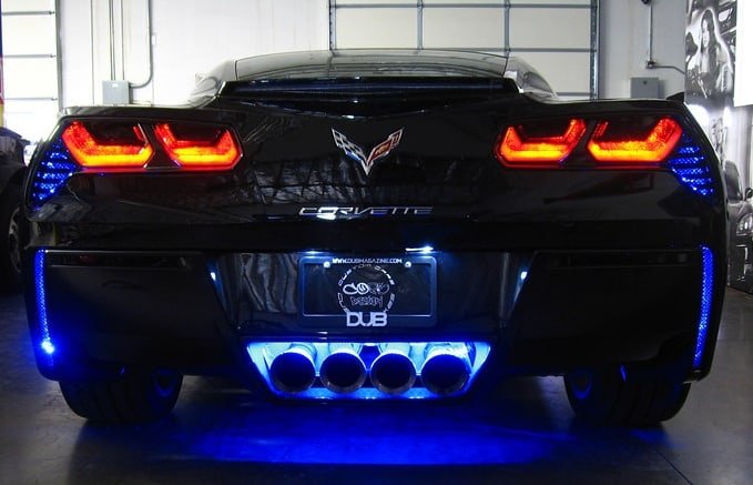 C7 Corvette Led Rear Bumper Fascia Kit Southerncarparts Com