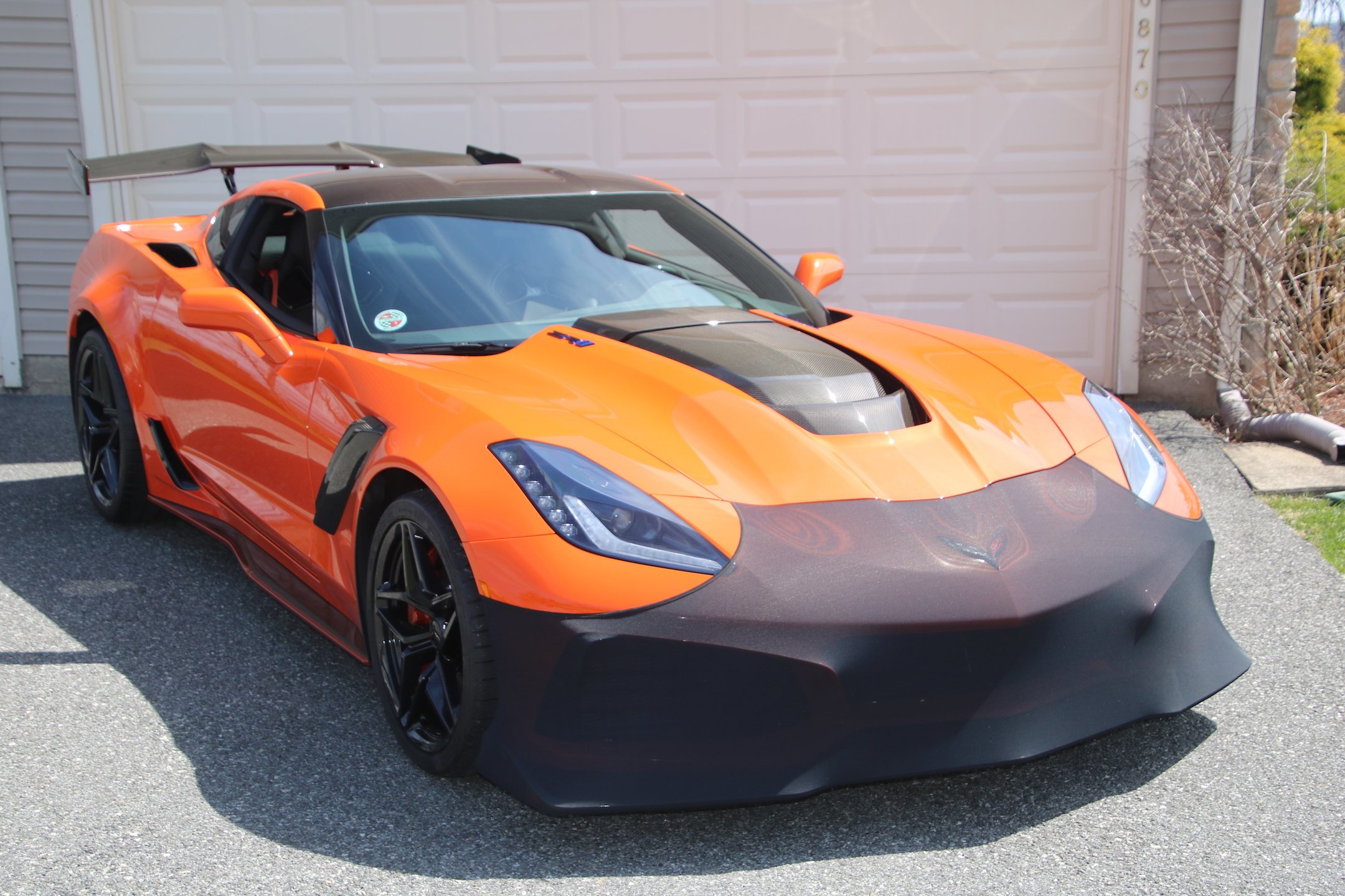 C7 Corvette NoviStretch Front Bumper Mask