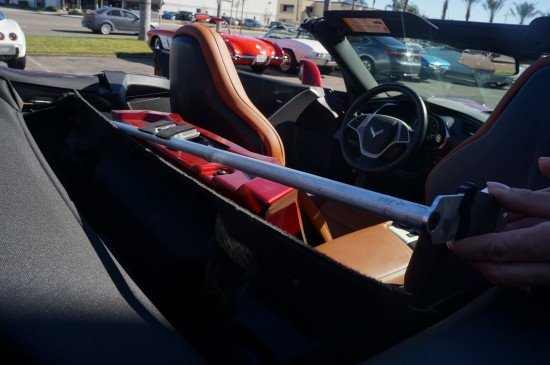 Vette net outlet wind deflector
