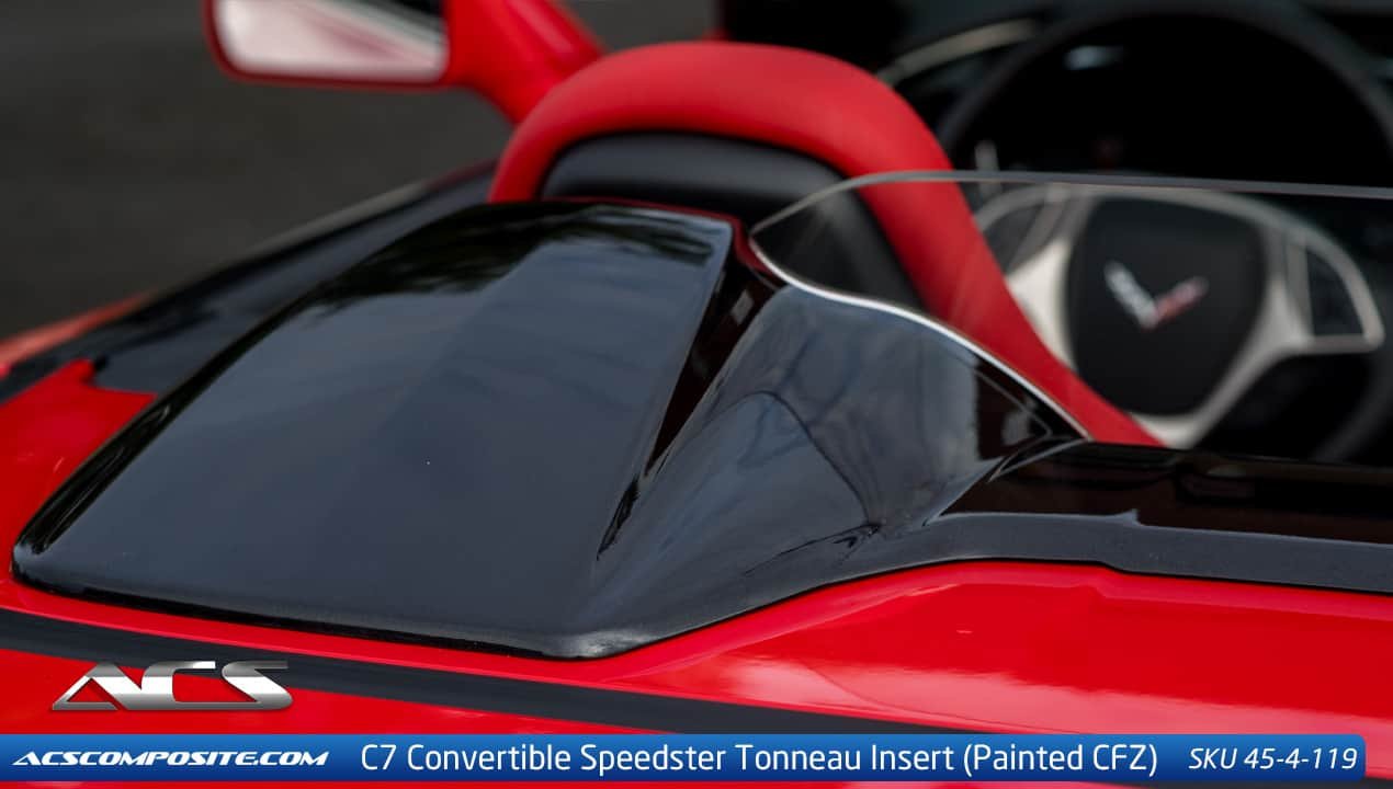C7 Corvette Speedster Tonneau Insert - SouthernCarParts.com