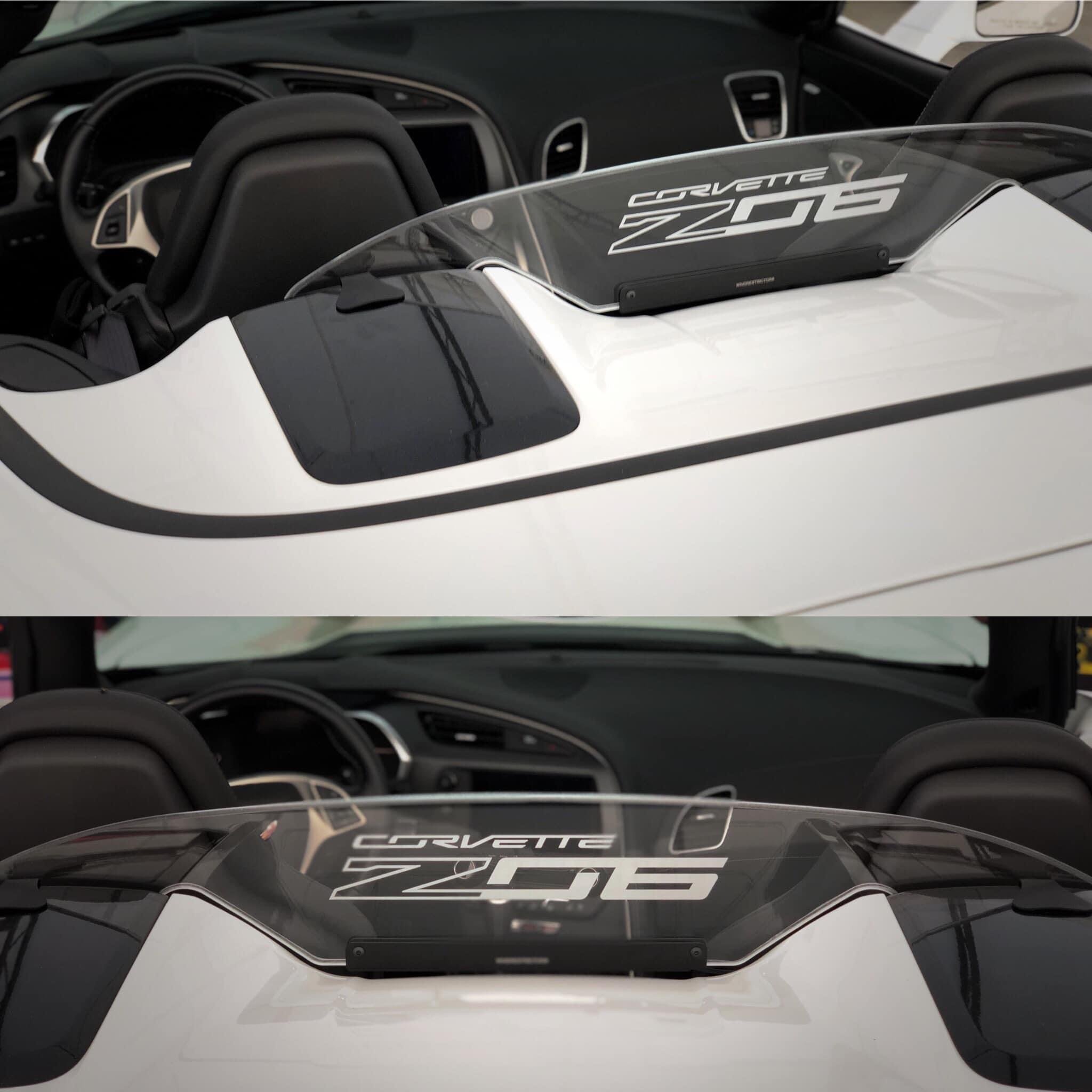 C7 corvette outlet convertible wind deflector