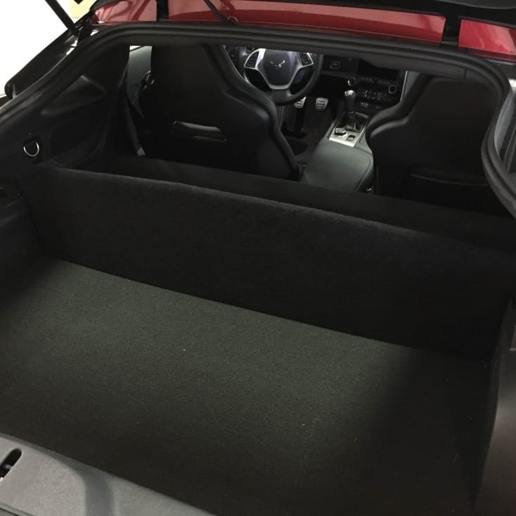 2014 2019 C7 Corvette Stingray Coupe Trunk Partition