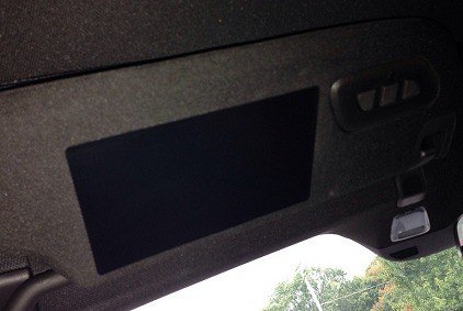 C7 2014-2019 Corvette Visor Warning Label Covers