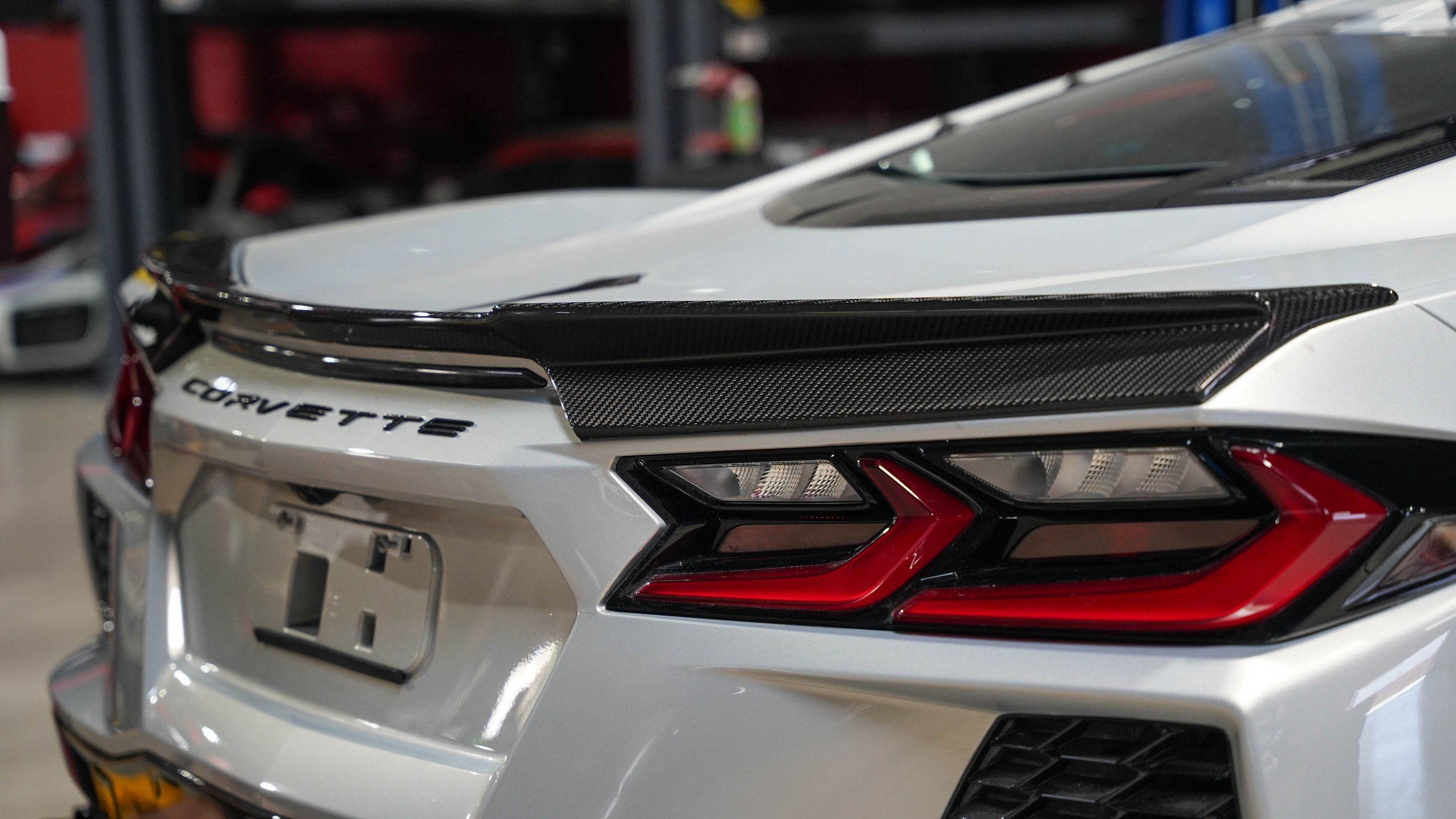 C8 corvette clearance aftermarket rear spoiler