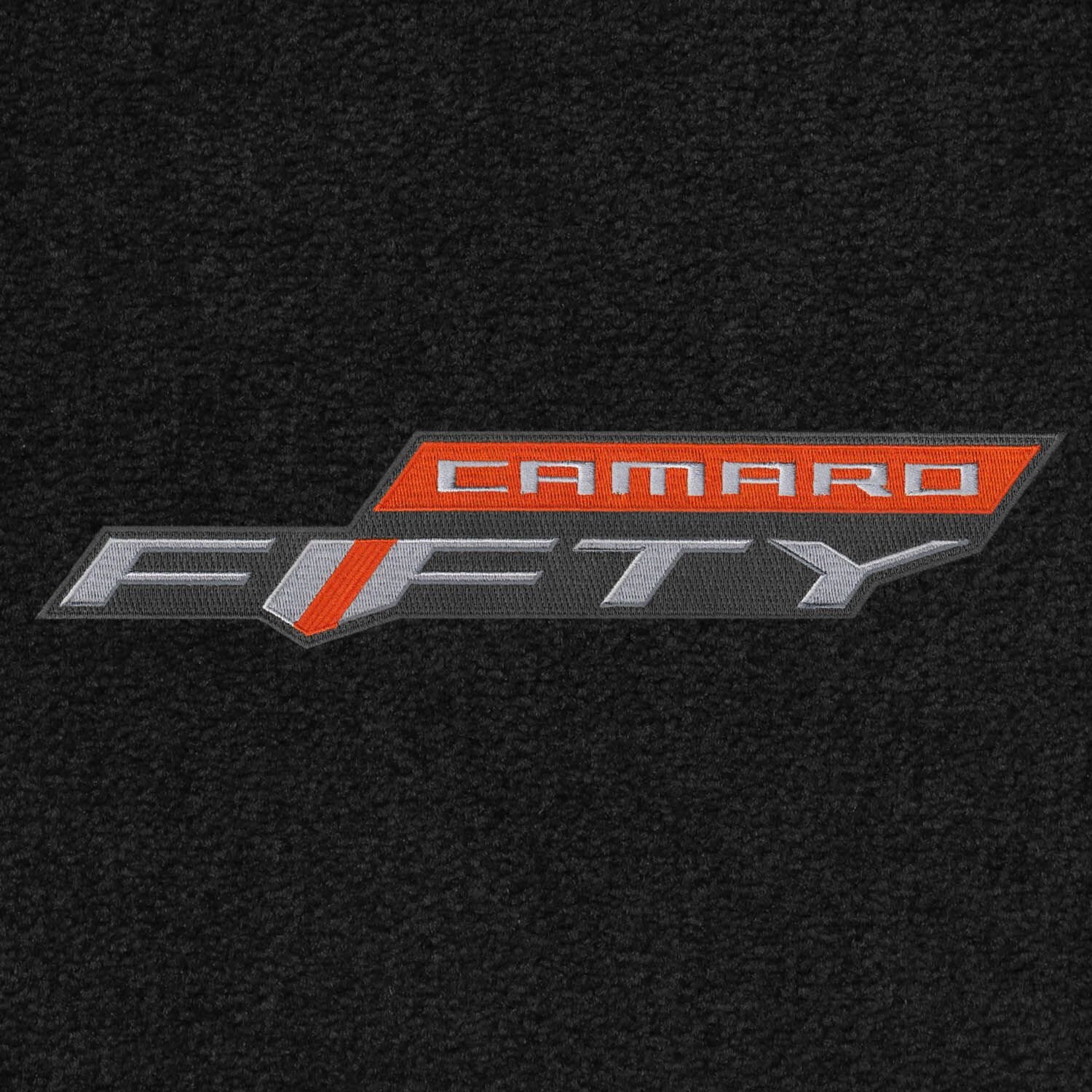 2017 Camaro Lloyd Mats 2pcs Mats 50th Anniversary Logo