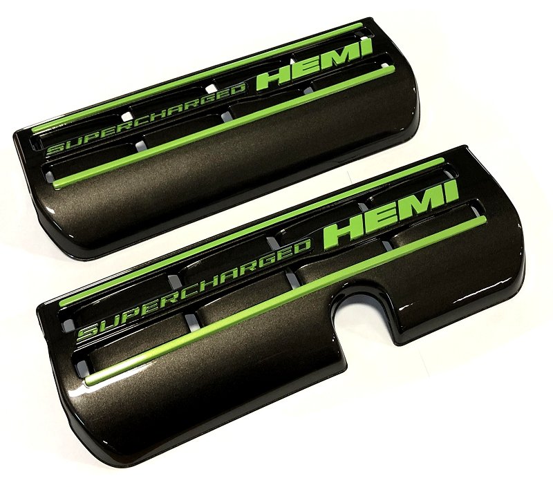 Challenger Hellcat Painted Fuel Rail Covers